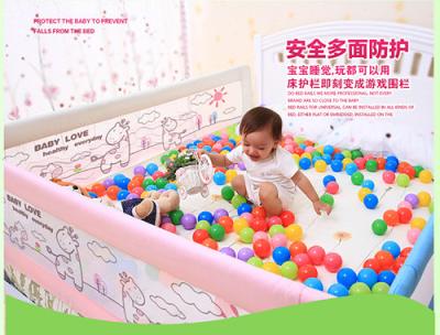 China Firm Babies bed rails for full size bed , Protectors Three Sides Security Bed Rails for sale