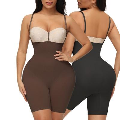 China Antibacterial Seamless Body Shaper High Waist Leggings Butt Lift Body Shapewear Suit For Women for sale