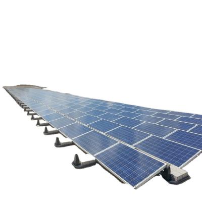 China Flat Covers Favorable Price Useful Solar Ground Mounting System Earth Mounting Solar System Tracking for sale