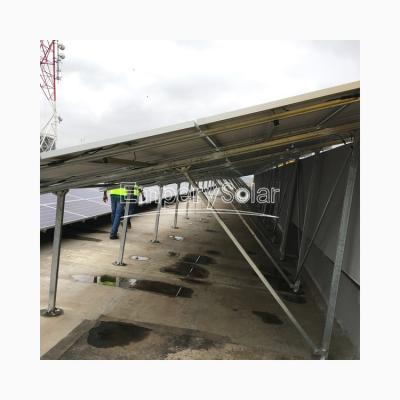 China Commercial Hot Selling 10kw Automatic Single Axis PV Tracker Solar System For Roof for sale