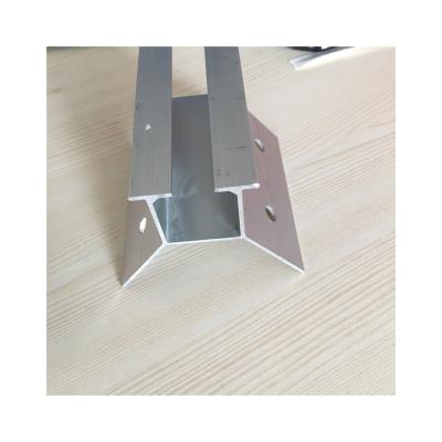 China Commercial solar aluminum panel t clamp vertical trapezoidal metal roof bracket for tin roof for sale