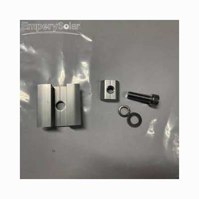 China & AL6005-T5; SUS 304 & A2-70 Bolt Best Selling High Quality Mid Clamps For Solar Panel Mounting Solar Brackets Mid Clamp for sale