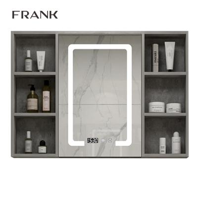 China Hotel Mirror Cabinet Enlargement Modern Bathroom Cabinet With Storage for sale