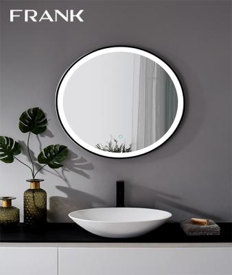 China New designed wall enlarging mirror with anti-fog device and touch screen led mirror for bathroom mirror for sale