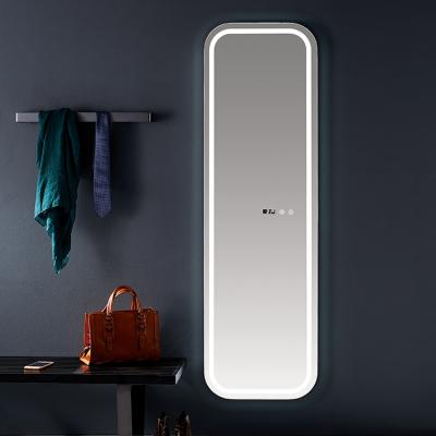 China Luxury Illuminated Full Length Led Dressing Mirror Bathroom Magnifying Mirror For Home And Hotel for sale