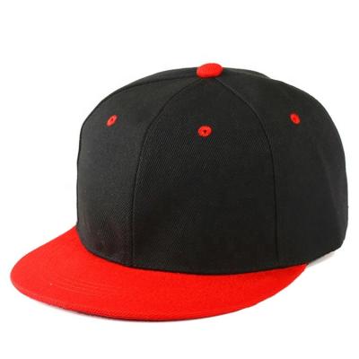 China Custom COMMON Gorras Snapback Logo Flat Bill 6 Panel Caps Custom 3D Embroidery Snapback Hat for sale