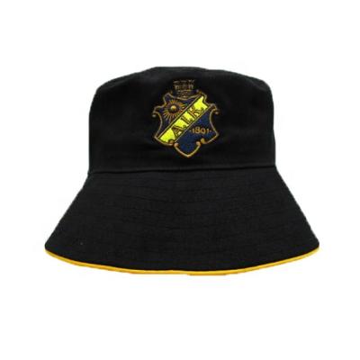 China COMMON custom wholesale unisex 100% cotton fishman bucket hat with embroidery logo for sale