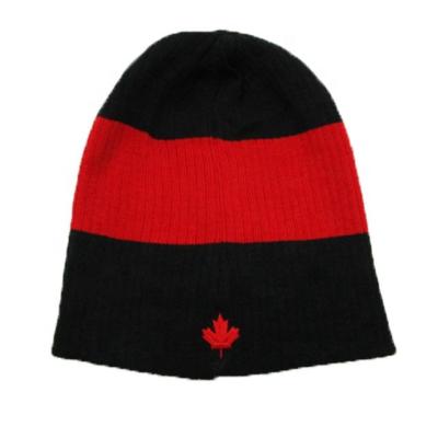 China Fashion JOINT Winter Hat Knit Beanies With Custom Embroidery For Adult Children for sale