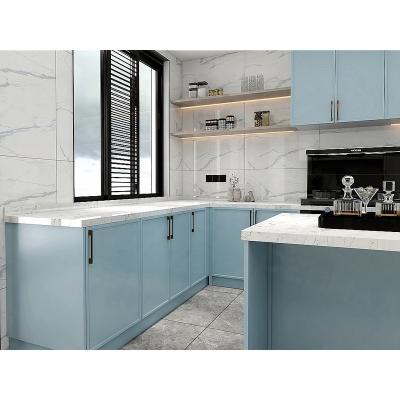 China Customized Modern Class Contemporary Modern Sideboards Blue Lacquer Direct From China for sale