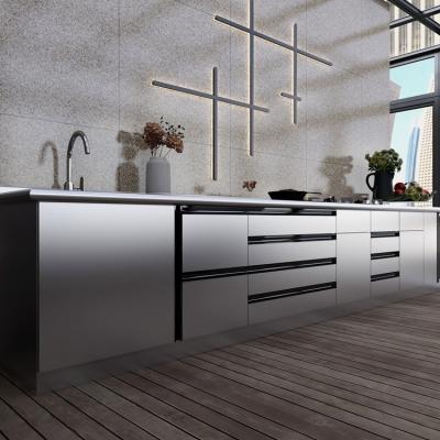 China Modern Foshan Manufactures Popular Hot Selling Stainless Steel Modular Sideboard for sale