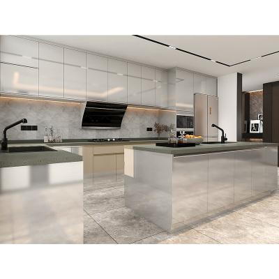 China Modern Aluminum Galley Cupboards Cabinet Kitchen Aluminum Panel for sale