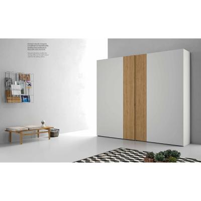 China Sliding Door Wardrobe (Other) Adjustable Modern MDF Wardrobe Wooden Design for sale