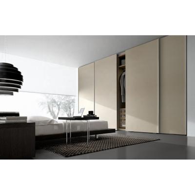 China Bedroom Adjustable Modern Wooden Wardrobe Sliding Door (Other) Designs Home Furniture for sale