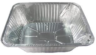 China Fastfood Disposable Foil Pizza Pans , Aluminum Foil Steam Table Pans for sale