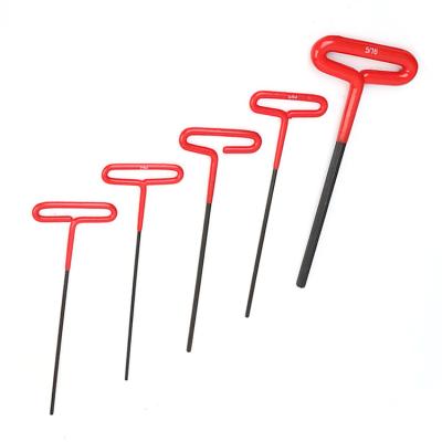 China Durable/Portable 2mm 3mm 4mm 5mm 6mm 7mm 8mm T Loop Allen Key For Bike Hex Wrench Tool For Home Appliance All Types T-Handle Allen Key for sale