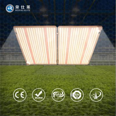 China Seed Starting 2021 Best Commercial Customs 110w Quantum Flat LED Grow Light LM301H Full Spectrum 660nm IR UV Mix for sale