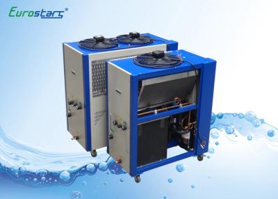 China Energy Saving Commercial Cooling Water Chiller Units Hermetic Type Compressor for sale