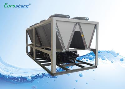 China High Efficiency Commercial Water Chiller with Air Cooling Mode Charged R134A Coolant for sale