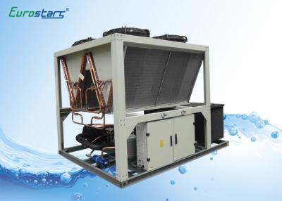 China 5C R22 Screw Type Industrial Cooling Systems Chillers With Heat Recovery for sale