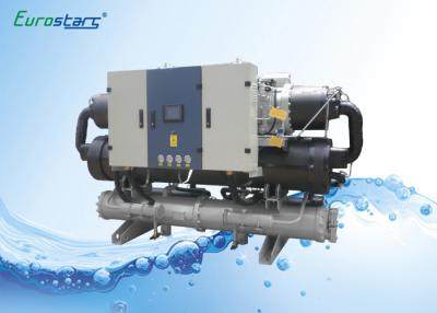 China Low Temperature Glycol Water Cooled Scroll Chiller Phase Reversion Protection for sale