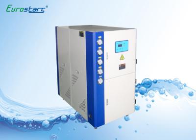 China Cabinet Type Water Cooled Water Chiller Small Chiller Units With R407C Gas for sale