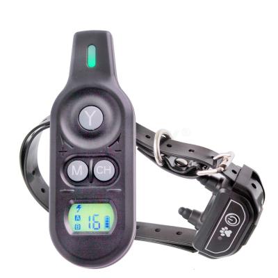 China High Quality Electric Pet Shock Viable Training And Waterproof Remote Collar Rechargeable Dog AB Collar With Sound Signal Vibration Collar for sale