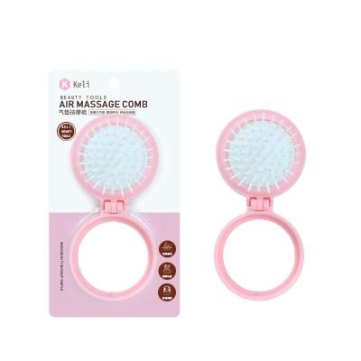 China Beauty Care Make Tools Factory Price Direct Sales 2 Mirror Air Cushion Comb Household And 1 Portable Scalp Airbag Comb for sale