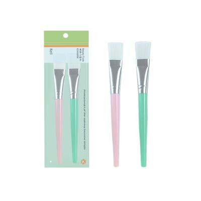 China Wholesale Manufacturer Long Brush Manufacturer Tools Wholesale Plastic Makeup Brush Handle Brush Keli Handle Brush Face Mask Brush for sale