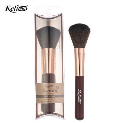 China Angular Blush Chest Single Color Hot Sale Single Brushes Make Up Basic Single Brush for sale