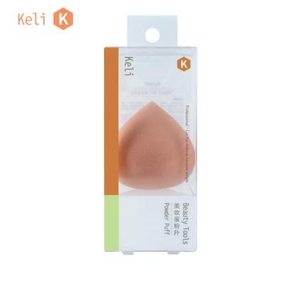 China Beauty Care Make Tools KELI Customizable Marshmallow Peach Shaped Marshmallow Makeup Sponge Super Soft Beauty In Stock for sale