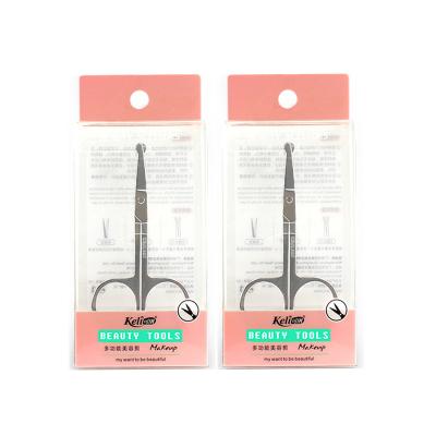 China Makeup Tools Right Handed Cosmetic Scissor Nose Scissors for sale