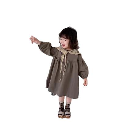 China 2021 Mori Girls' Skirt 2021 New Style Korean Girls' Dress Korean Version Children's Wear Foreign Baby Spring With Shawl for sale