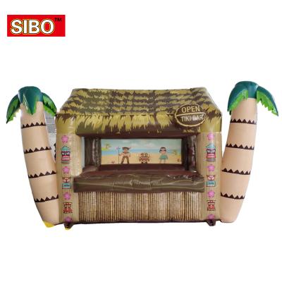 China Outdoor Inflatable Inflatable Bar Tent Aqua Park Tiki Bar Inflatable Bar Bar For Sale for sale