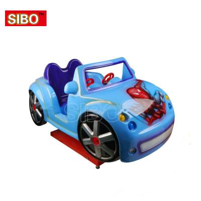 China Coin operated kiddie rides indoor sports amusement park game coin operated electric swing rocking cars kiddie rides kids for sale