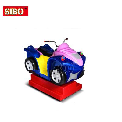 China Game machines amusement coin operated train rides toys electric spiderman children games plastic horse L195*W105*H100cm for sale