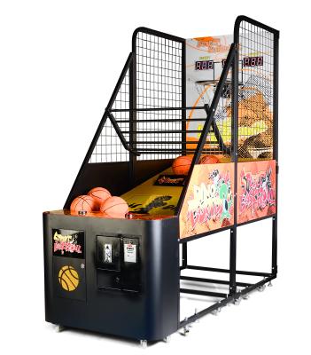 China GM3312 Coin Operated Basketball Hot Sale Street Hoops Basketball Match Shooting Machine for sale