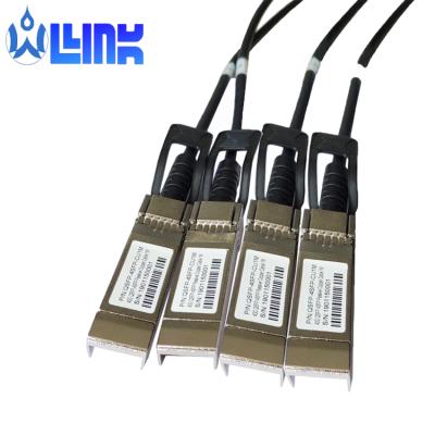 China Solar Cable Q4sfp-40g-a10-gc 40g Qsfp+ to 4xsfp+ Breakout Active Optical Cable 10m for sale