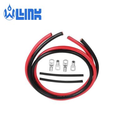 China Industrial Car Battery Starter Leads Wire OLINK Cable Leads Black Earth 16mm Positive Copper Wire 5awg 16mm Length Red Battery Cable for sale