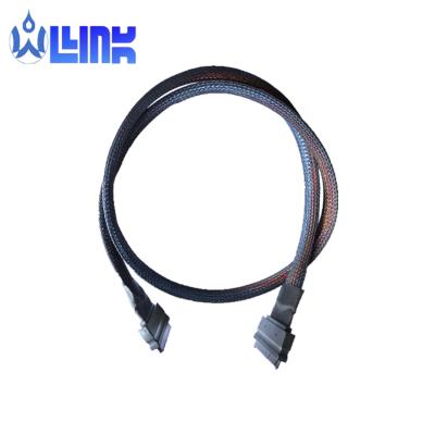 China Support SFF-8639 Server to SFF-8639 68Pin U.2 Extended Female to Mini SAS Female for sale