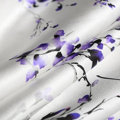 China Wholesale high quality 14cm satin 100% silk fabric satin fabrics for sale