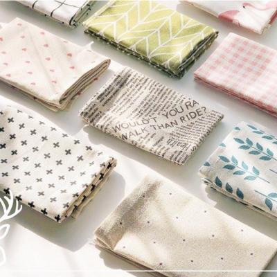 China 2019 Hot Sale Jacquard Color Printing Cheap Cotton And Linen Tea Towel for sale