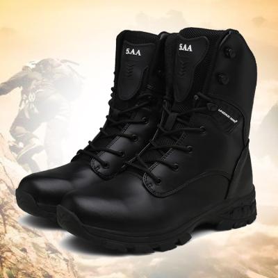 China High Quality Waterproof Round Snow Shoes Army Military Safety Hunting Tactical Combat Hiking Boots For Men for sale