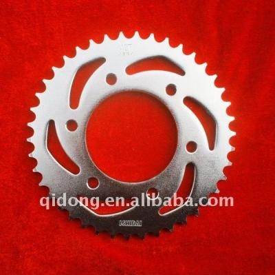 China CG Motorcycle Steel Sprocket Wheel. 125 for sale