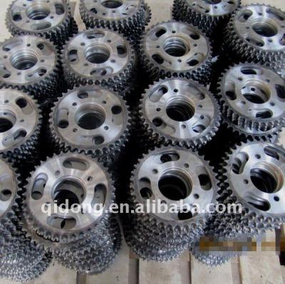 China Steel motorcycle sprocket made of steel (s45c) for sale