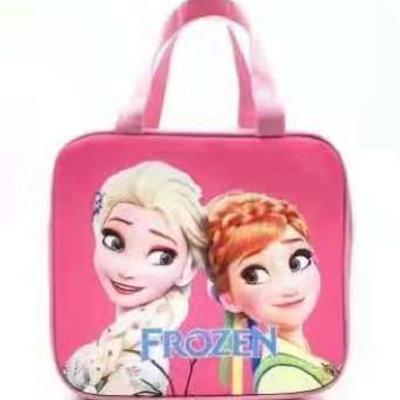 China Oxford Cloth Cartoon Lunch Bag Tote Thermal Food Bag Women Kids Packed Lunch Picnic Supplies Insulated Cooler Bags for sale