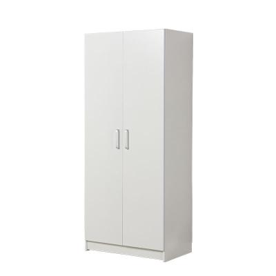 China (Cabinet the other) 2-Door adjustable white with shelves for sale