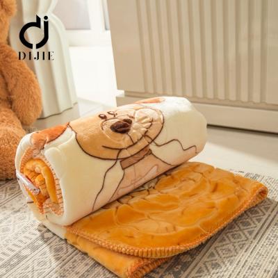 China Disposable Wholesale Cheap Price In Turkey Baby Blanket Super Soft Reversible Animals For Winter for sale