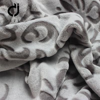 China 2018 mill keqiao supplier dijie 200gsm custom printed 100% polyester anti-static fleece fabric for sale