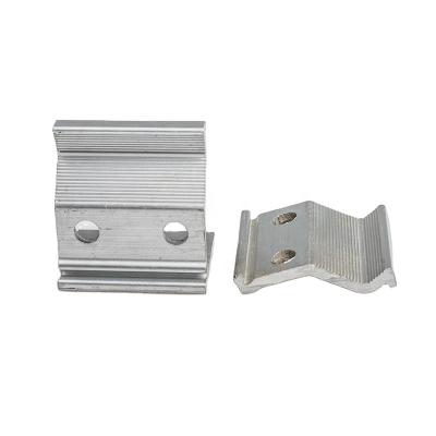 China Decorations Custom Aluminum Profiles Aluminum Extrusion Custom Solar Mounting Bracket Aluminum Flange for sale