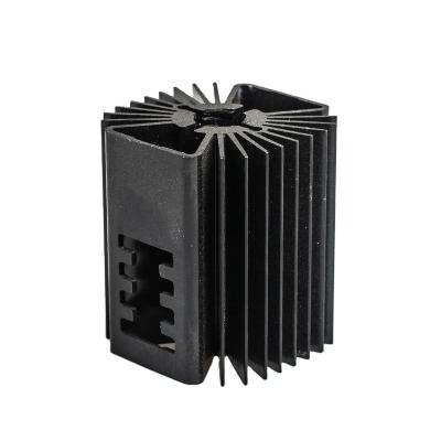 China Other Aluminum Round Led Lamp Lighting Aluminum Radiator Extrusion Heatsink Hi End Amplifier for sale